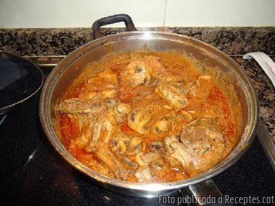 Conill a la llimona - recepta italiana